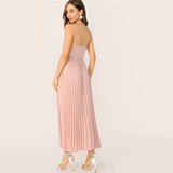 "Panther" Pleated Cami Dress