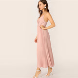 "Panther" Pleated Cami Dress
