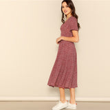 Button Front Dress