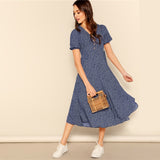 Button Front Dress