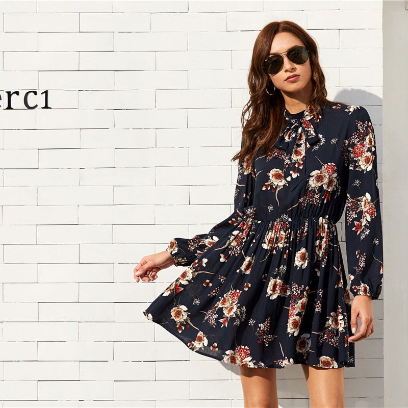 Autumn Floral Dresses