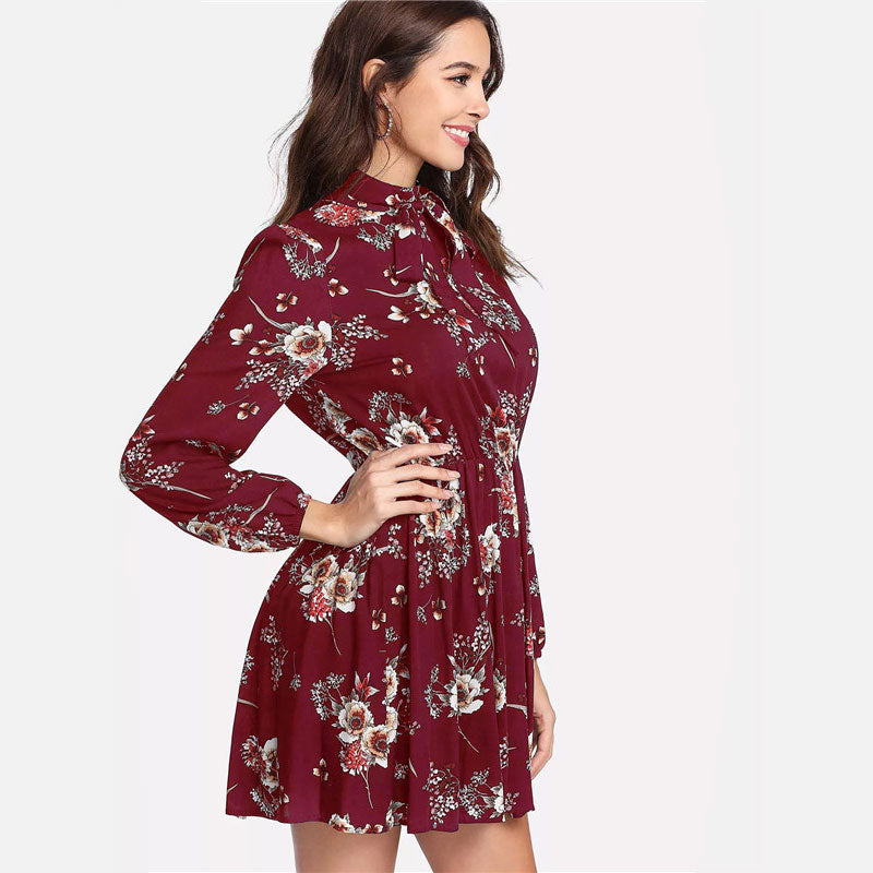 Autumn Floral Dresses