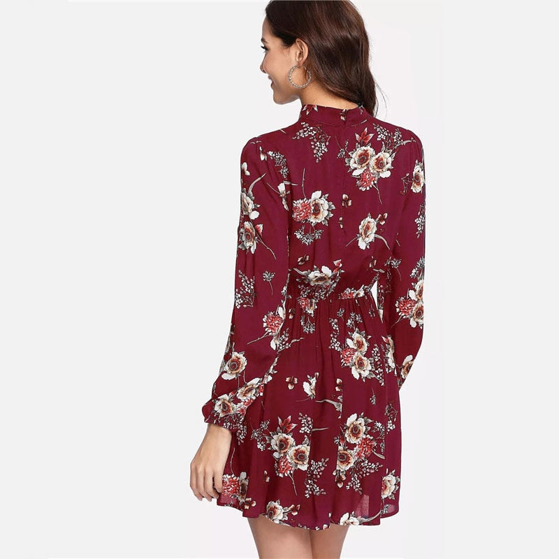 Autumn Floral Dresses