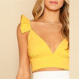 "Jasmine" Ruffle Strap Tank