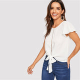 Lace Knot Blouse