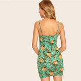 Tropical Mini Dress