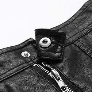 Faux Leather Skirt