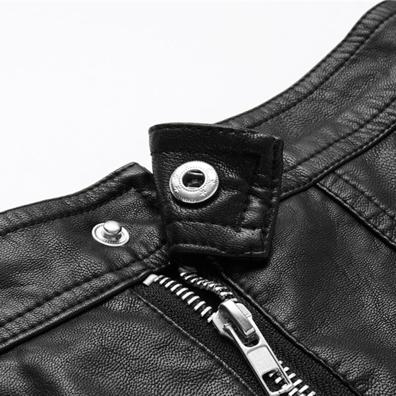 Faux Leather Skirt