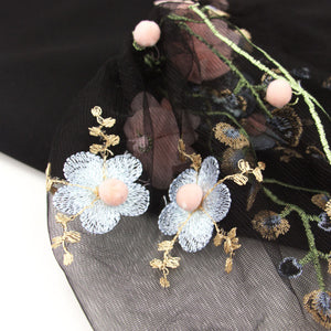"Flora" Embroidered Dress