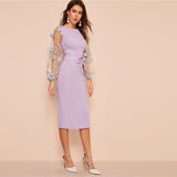 "Flora" Embroidered Dress