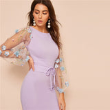 "Flora" Embroidered Dress