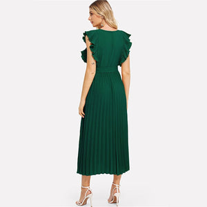 "Tria" Wrap Knot Dress