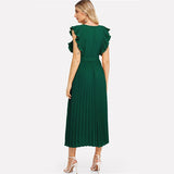 "Tria" Wrap Knot Dress