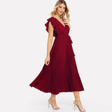 "Tria" Wrap Knot Dress