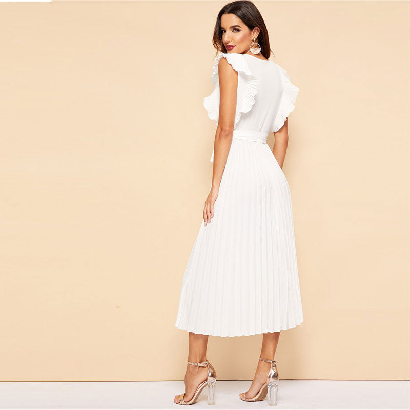 "Tria" Wrap Knot Dress