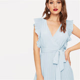 "Tria" Wrap Knot Dress