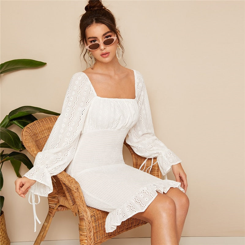"Nikki" Shirred Bodycon Slim Dress