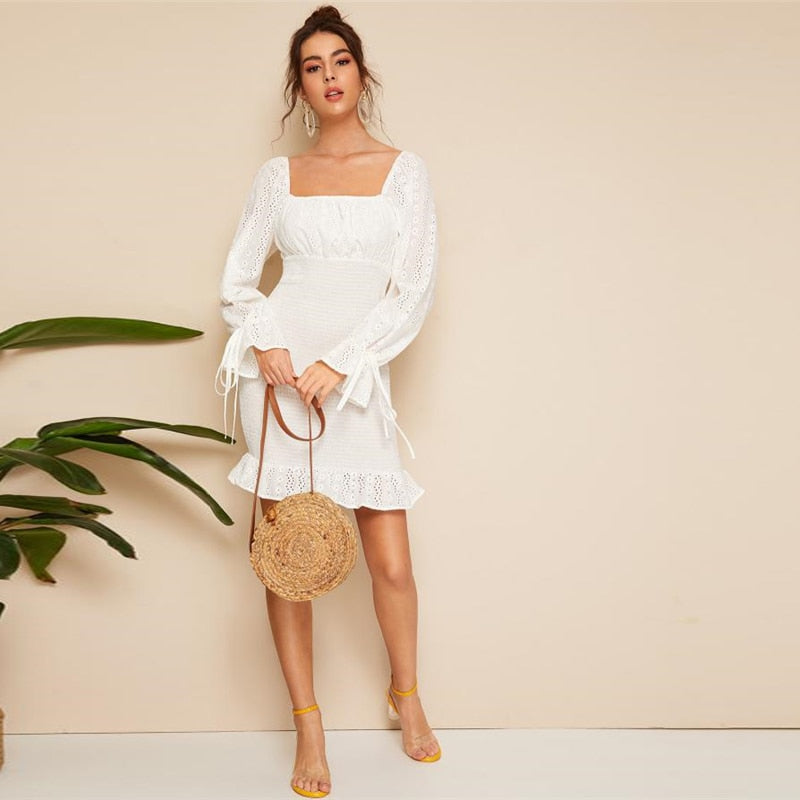 "Nikki" Shirred Bodycon Slim Dress