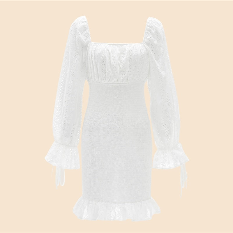 "Nikki" Shirred Bodycon Slim Dress