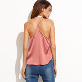 Satin Wrap Cami