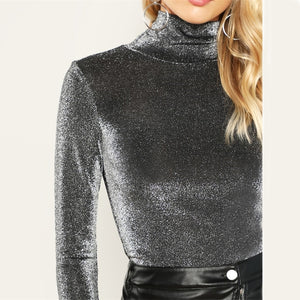 High Neck Glitter
