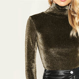High Neck Glitter