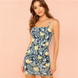 Tropical Mini Dress