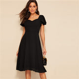 "Bella" Sweetheart Neck Dress