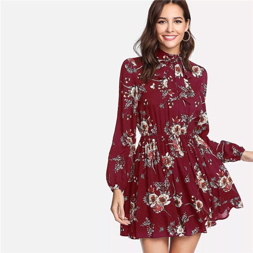 Autumn Floral Dresses