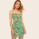 Tropical Mini Dress