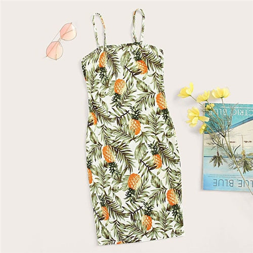 Tropical Mini Dress