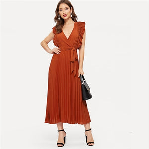 "Tria" Wrap Knot Dress